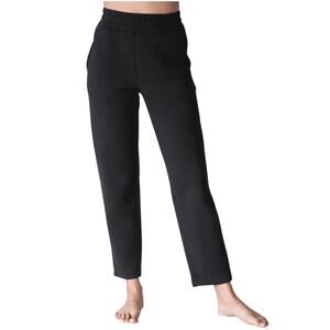 Leze The Label Kendal Pants Womens Medium Black Modal High Rise Comfort Casual